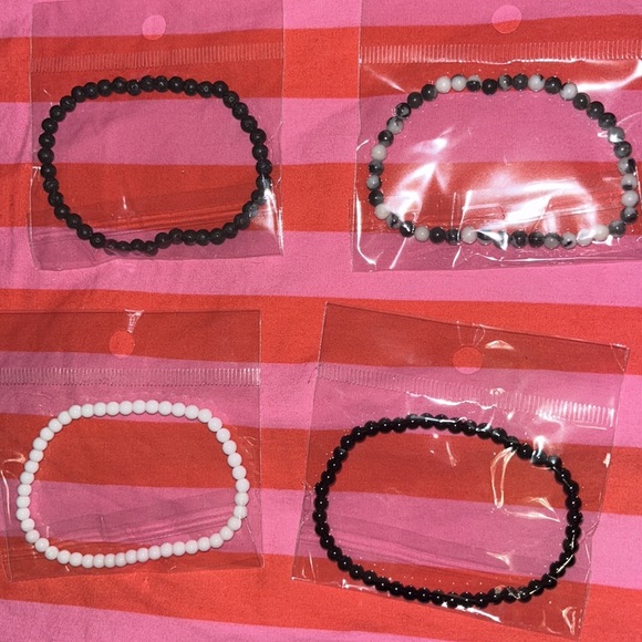 New Fashion Natural Stone Beaded Bracelet for Women Men Yoga Bracelets - Picture 3 of 6